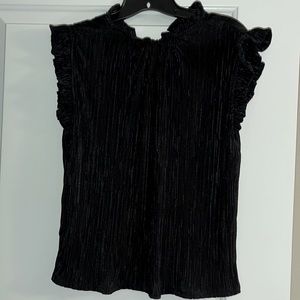Brand New Black Express Flutter Top